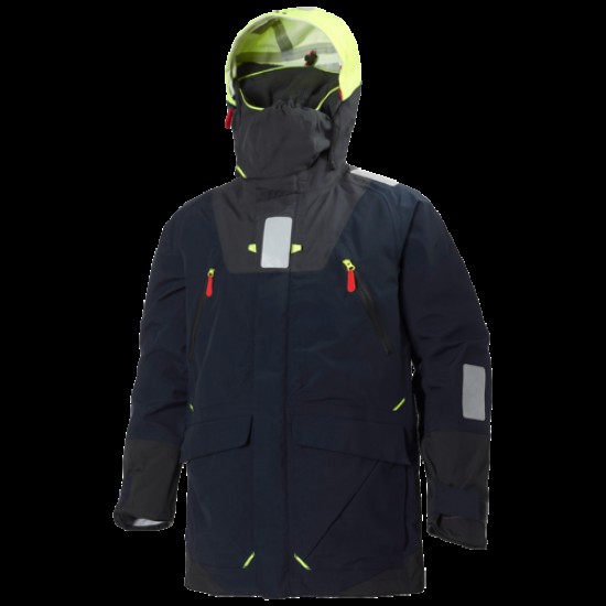 Sailing Jacket for Men Waterproof Adjustable Double Cuffs Adjustable Waist Popular Sailing Clothes