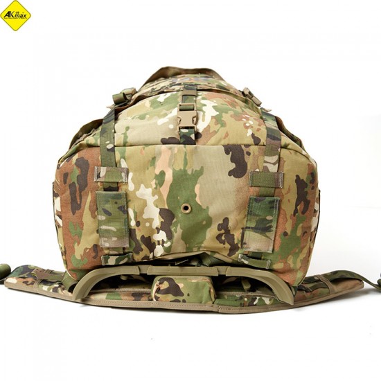 AKmax 100L OCP Camouflage MOLLE Main Bag Large Pack External Poly Frame Rucksack