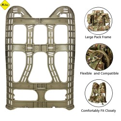 AKmax 100L OCP Camouflage MOLLE Main Bag Large Pack External Poly Frame Rucksack