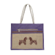 Indian Promotional Eco Friendly Jute Tote Bag with Weaved Padded Handle Manufactured in India with Affordable Price Price