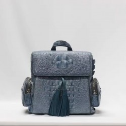 Wholesale Low Price Women Fashion Croco Leather Backpack in Stock - Female Leather Shoulder Bag Daily Item for Girls