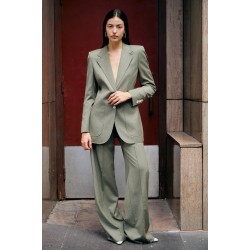 Euphony Women's Elegant Summer Clothes High Fashion Mid Waist Shirt Trousers Breathable Minimalist Style Best Quality ODM Supply
