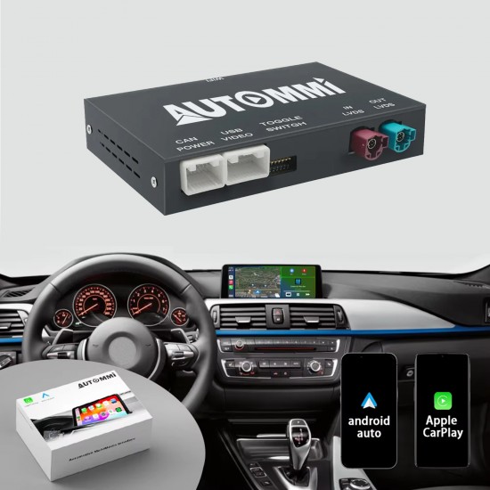 Wireless Apple CarPlay Multimedia Video Interface Android Auto for BMW F30 F10 NBT / CIC F01 F02 F15 F20 F35 F31 F32