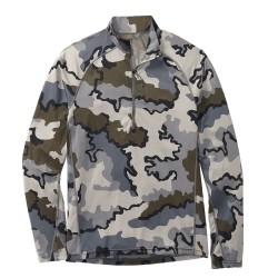 KUIUU Hunting Quarter-zip Camouflage, Breathable Base Layer Men's Hunting Custom Camouflage Baselayer/Kuiuu Hunting Clothes