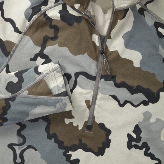 KUIUU Hunting Quarter-zip Camouflage, Breathable Base Layer Men's Hunting Custom Camouflage Baselayer/Kuiuu Hunting Clothes