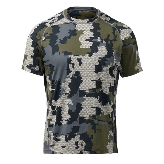 KUIUU Hunting Quarter-zip Camouflage, Breathable Base Layer Men's Hunting Custom Camouflage Baselayer/Kuiuu Hunting Clothes