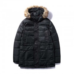 Winter Clothes Hunting Jacket Hign Density Fabric Heavy Long Windbreaker Expedition Tactical Clothing for Men Hoodies Outdoor