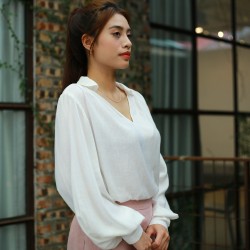 Linen & Ramie Casual Blouse Ladies Clothing Clothes Women Wholesale