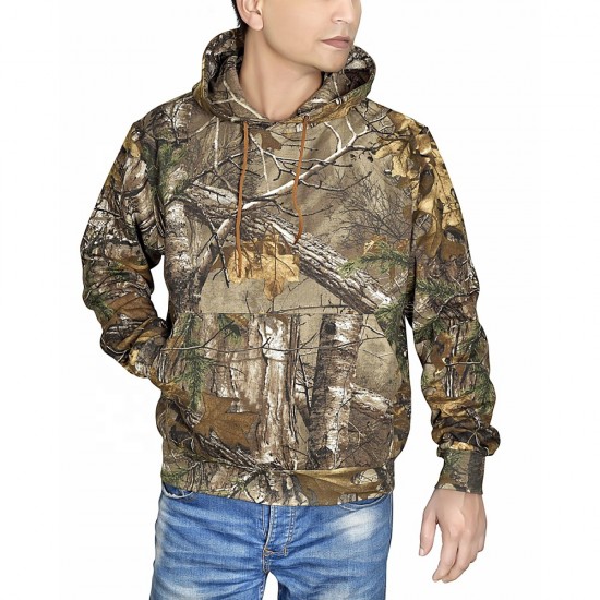 Custom Hunting Hoodie Waterproof Camo Mens Hunting Thermal Hoodie Jackets Realtree/Hunting Clothes on Casso Sports