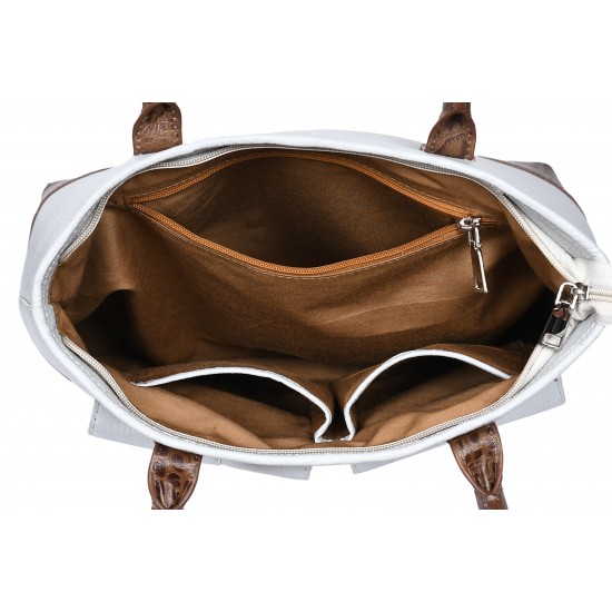 Croc Elegance Tote Bag for Ladies