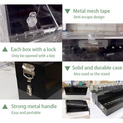 Modern Sleek Design 3-Layer Acrylic Terrarium Customizable Store Display Reptile Enclosure & Amphibian Supplies