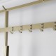 Functional Integrated Shoe and Clothes Rack Stackable Shoe Changing Chair for Bathroom Front Door Coat Rack