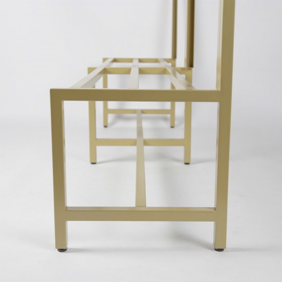 Functional Integrated Shoe and Clothes Rack Stackable Shoe Changing Chair for Bathroom Front Door Coat Rack