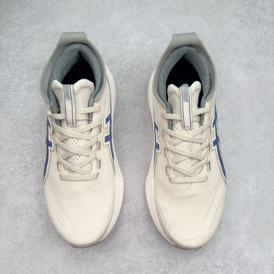 For ASICS Men's Comfortable Running Sneakers Retro Athletic Shoes Shock Absorption Breathability Genuine for Daily Training