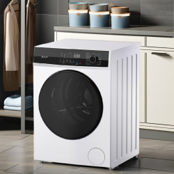 Modern Laundry Room Automatic Front Loading Electric Wash Machine with Dryers Smart  Washing Machine With Dryers