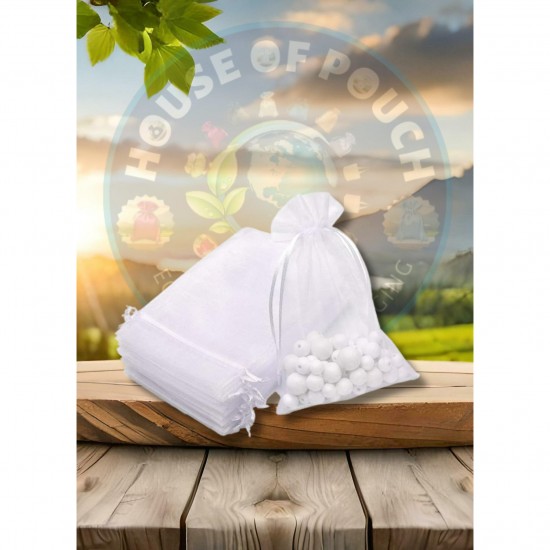 Cheap Price Mesh Organza Bags Custom Logo Jewelry Bag Pouch With Drawstring Gift Candy Bags for Wedding Party Wholesale