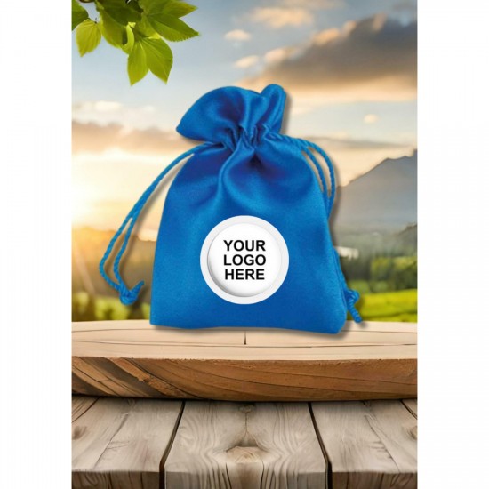 Wholesale Custom Logo Black Pouch Perfume Storage Drawstring Bag Packaging Jewelry Bag With Logo Printing