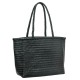 Fashion Casual Lady Genuine Leather Hand Woven Design Shoulder Bag Commute Tote Bag Berry Bag Genuine Leather Shoulder Handbags