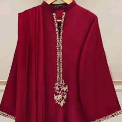 2025@Women's Indian/Pakistani Beautiful Kurta, Salwar & Dupatta Dress with Embellished Dabka, Stone, Resham, Pearls, Zari work