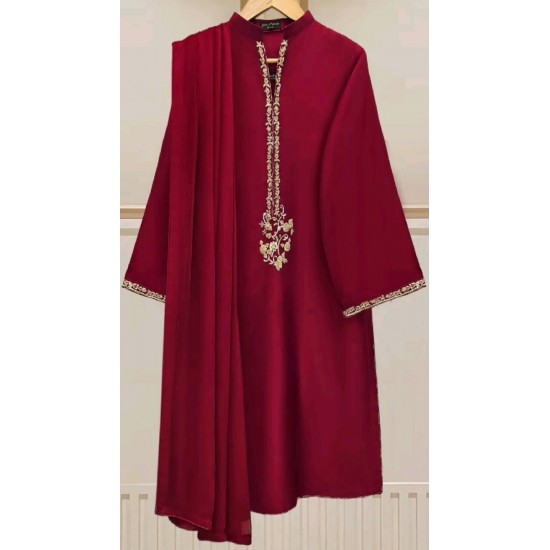 2025@Women's Indian/Pakistani Beautiful Kurta, Salwar & Dupatta Dress with Embellished Dabka, Stone, Resham, Pearls, Zari work