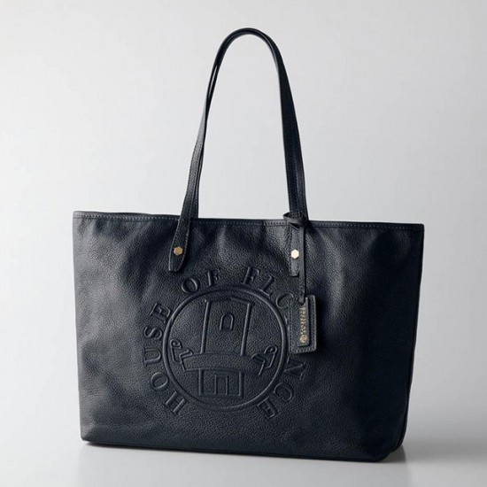 HOUSE OF FLORENCE Genuine Leather Large Tote Bag