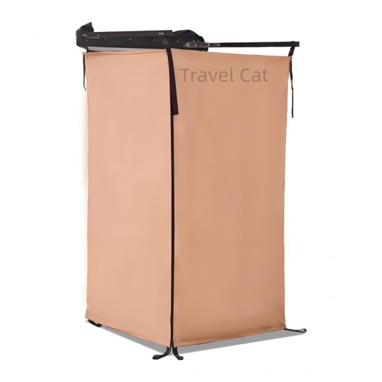Vehicle Side Shower Awning, 3.3ft X 3.3ft Portable Shower Tent, Car Side Outdoor Shower Enclosure