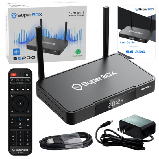 Best Selling For New S6 ULTRA BOX Media Player 4GB+128GB Wi-Fi 6 VS S6 eliteS S6 pro S6 max