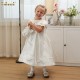 Royal Blossom Organza Dress ODM OEM Baby Smocked Dress Wholesale Manufacturer - FC004