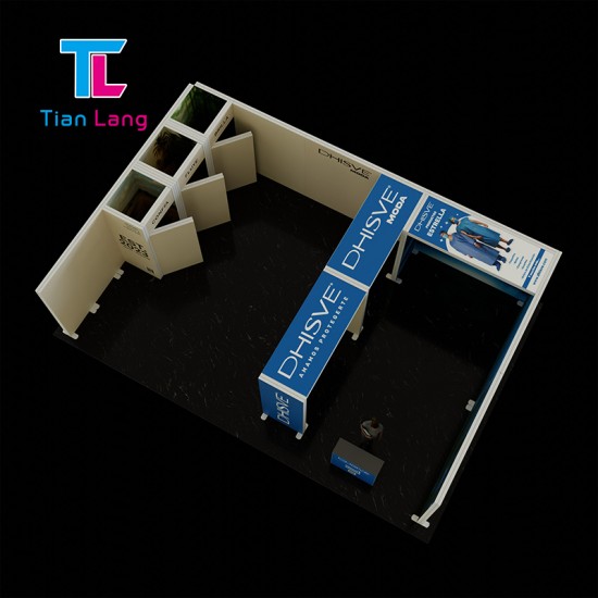 Exhibition Booth Portable Light Box  Trade Show Display Light Box Booth Advertising Light Box