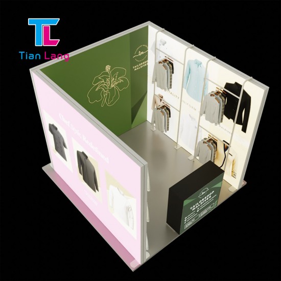 Exhibition Booth Portable Light Box  Trade Show Display Light Box Booth Advertising Light Box