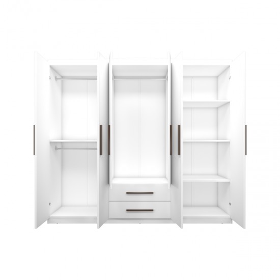 White Bedroom Wall Wardrobe Design Clothes Wardrobe Closet Design Cabinet for Bedroom Furniture