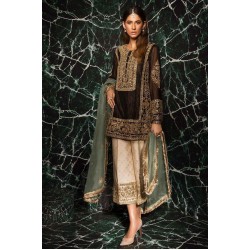 NEW--BEAUTIFUL INDIAN & PAKISTANI HEAVY EMBROIDERY KURTA WITH BROCADE PLAZO DRESS for Party-wear-dress  for Party/ Wedding =2023