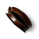 Real Leather Hair on with Hard Wax Leather Cross Body Shoulder Bags with Round Shaped for Sale  Capacity Women Tote Bag