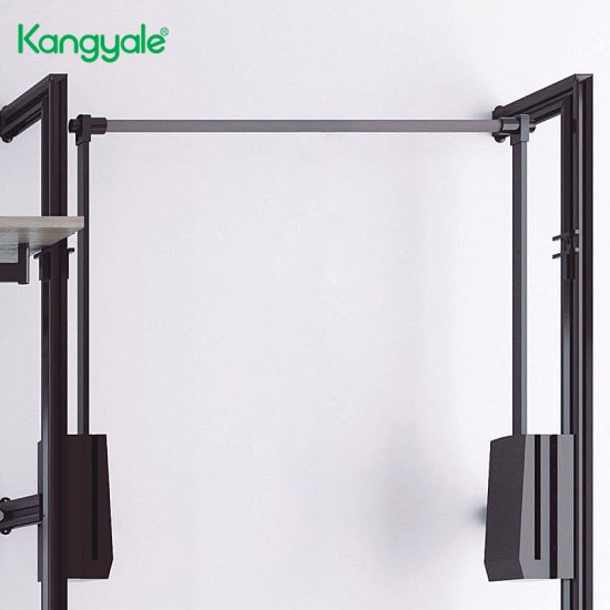 Kangyale Wardrobe Cabinet Organizer Pull Down Clothes Hanger Rack Stand Lifting Hanger Electric Wardrobe Lifter