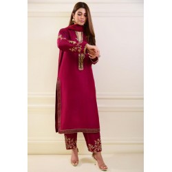 LATEST INDIAN & PAKISTANI BEAUTIFUL EMBROIDERY on LONG KURTA WITH SALWAR DRESS for Party-wear-dress  for Party/ Wedding=2023
