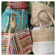 Embrace Boho Chic with Our Colorful Jute Shoulder Tote Handmade Eco-Friendly Stylish All-Purpose Bag for Summer