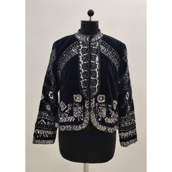 High Quality 100% Polyester Velvet Jacket for Women Comfortable Clothes Good Quality Best Price Manufacturer From India