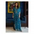 Comfortable Women's Kaftan on Sale Elegant Floral Style Vintage Lace Decoration Hand Work Shimmering Sleeves Manufacture Fit