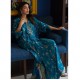 Comfortable Women's Kaftan on Sale Elegant Floral Style Vintage Lace Decoration Hand Work Shimmering Sleeves Manufacture Fit
