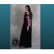 Free Shipping Beautiful Velvet Kaftan Arabian Collection Deep Orchid Color Embroidered Front Modest Evening Dress Trends by Cp