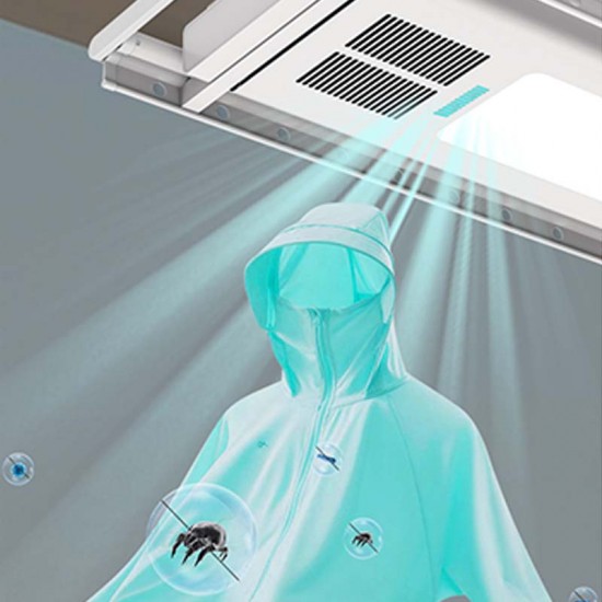 Smart Ceiling Mounted Electric Clothes Drying Rack Foldable Lifting Clothes Hanger Metal Laundry Rack Heavy Duty Clothes Dryer