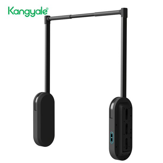 Kangyale New Electric Wardrobe Lifter Clothes Storage Pull Down Shelves Adjustable Lifting Hanger