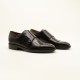 Best Brown Leather Double Monk Strap Shoes - Elegant Brogue Details with Leather Sole - Ideal for Conferences & Business Travel