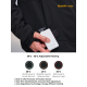 FOOXMET Heated Fleece Jacket Winter Fleece Thick Warm Men's Custom Logo Clothes Men Jacket Men's Jackets