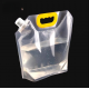 Food Grade Grains Rice Pet Food Storage Bag clear 5L 10L Household Kitchen Organizer Bag Water Spout Bag with Handle