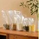 Custom Printed Food Grade Cereal Rice Pet Food Storage Bags Stand up Liquid Spout Plastic Poly Clear Bags With Nozzle Spout