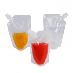 Custom Biodegradable Clear Plastic Stand Pouch Bags Heat Seal for Socks Environmentally Friendly Safe Custom Logo Carton Packing