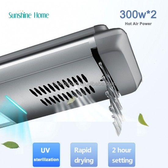 Modern Electric Dryer Rack Smart Champaign Gold Hanger Automatic Drying Carton Hot Sales Modern Laundry Supplies