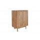 Modern Teakwood Five Drawers Chest Storage Cabinet with Minimalist