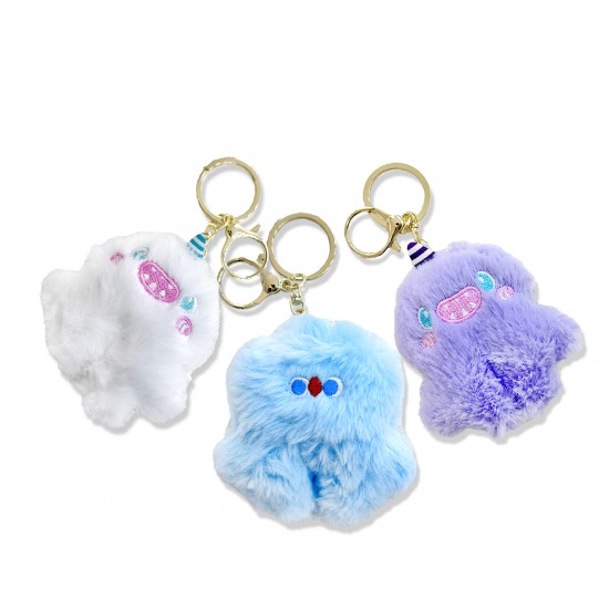 Wholesale Cute Plush Cartoon Keychain High Quality Soft Stuffed Toy Bag Charm for Kids & Adults